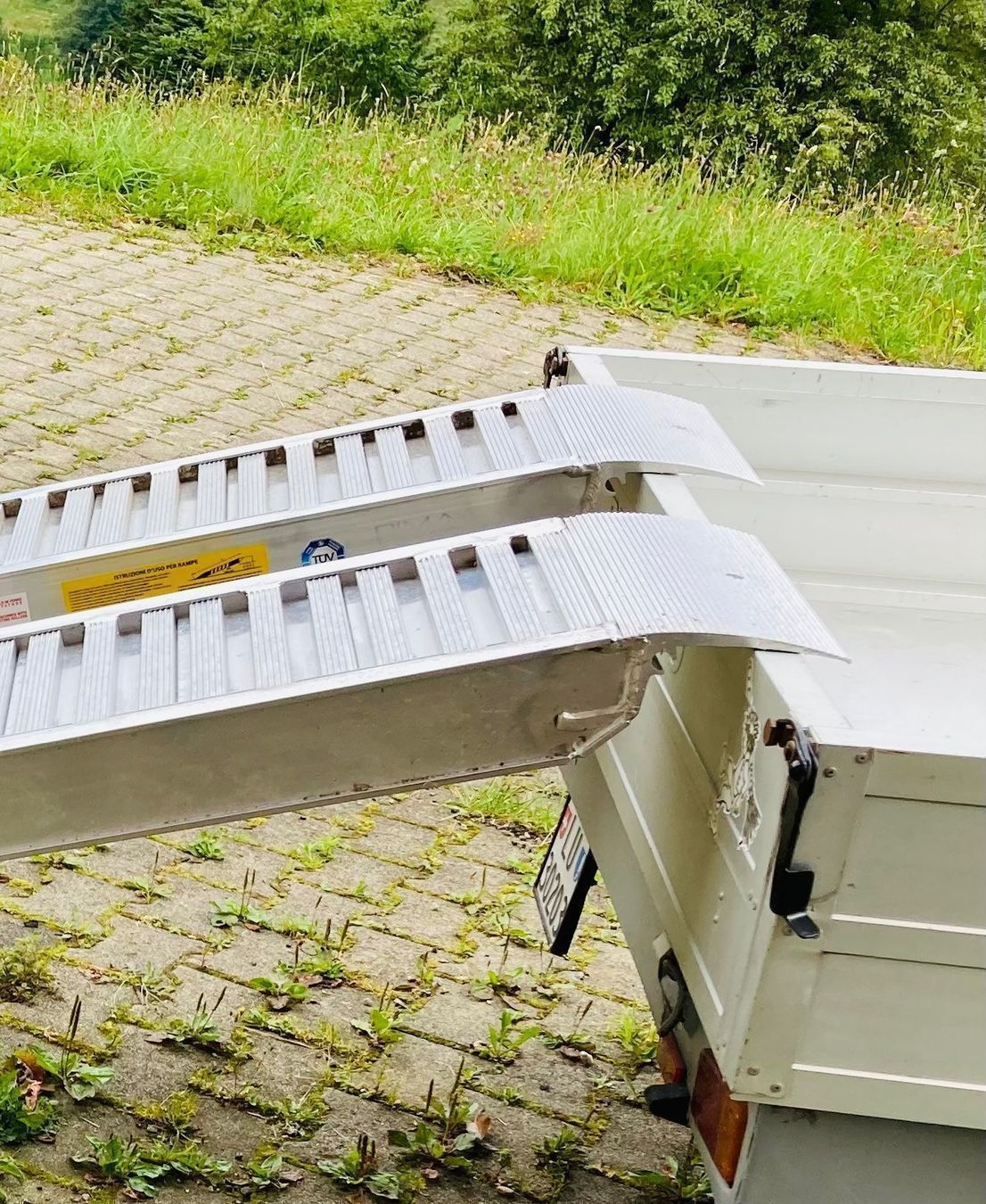 Rampe di accesso: Verladerampe/ Alu-Rampe 2650mm/ Humbaur – Nuovo e nell'imballaggio originale da Hofstatt venduto da hofstatt1995 1
