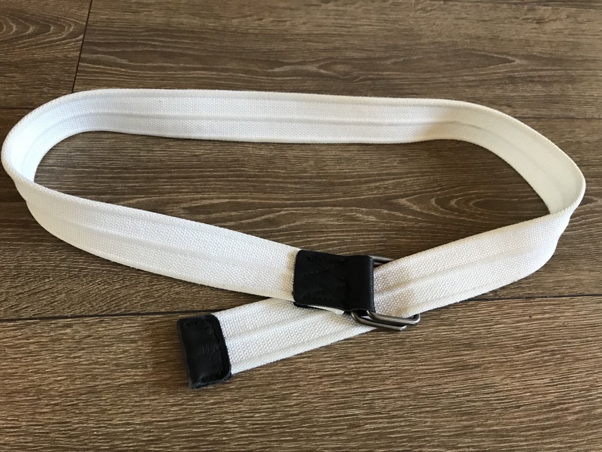 Gant Gürtel: Gant Ceinture en tissu blanc  – Gebraucht aus Grimisuat von eliseba88