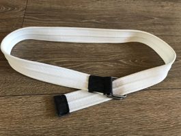 Gant Ceinture en tissu blanc 