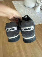 Chanel Sneakers Damen Grau Grösse 38  guter Zustand