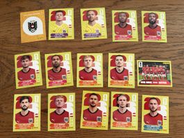 PANINI WM 2026 Bilder Österreich AUT Alaba Arnautovic 