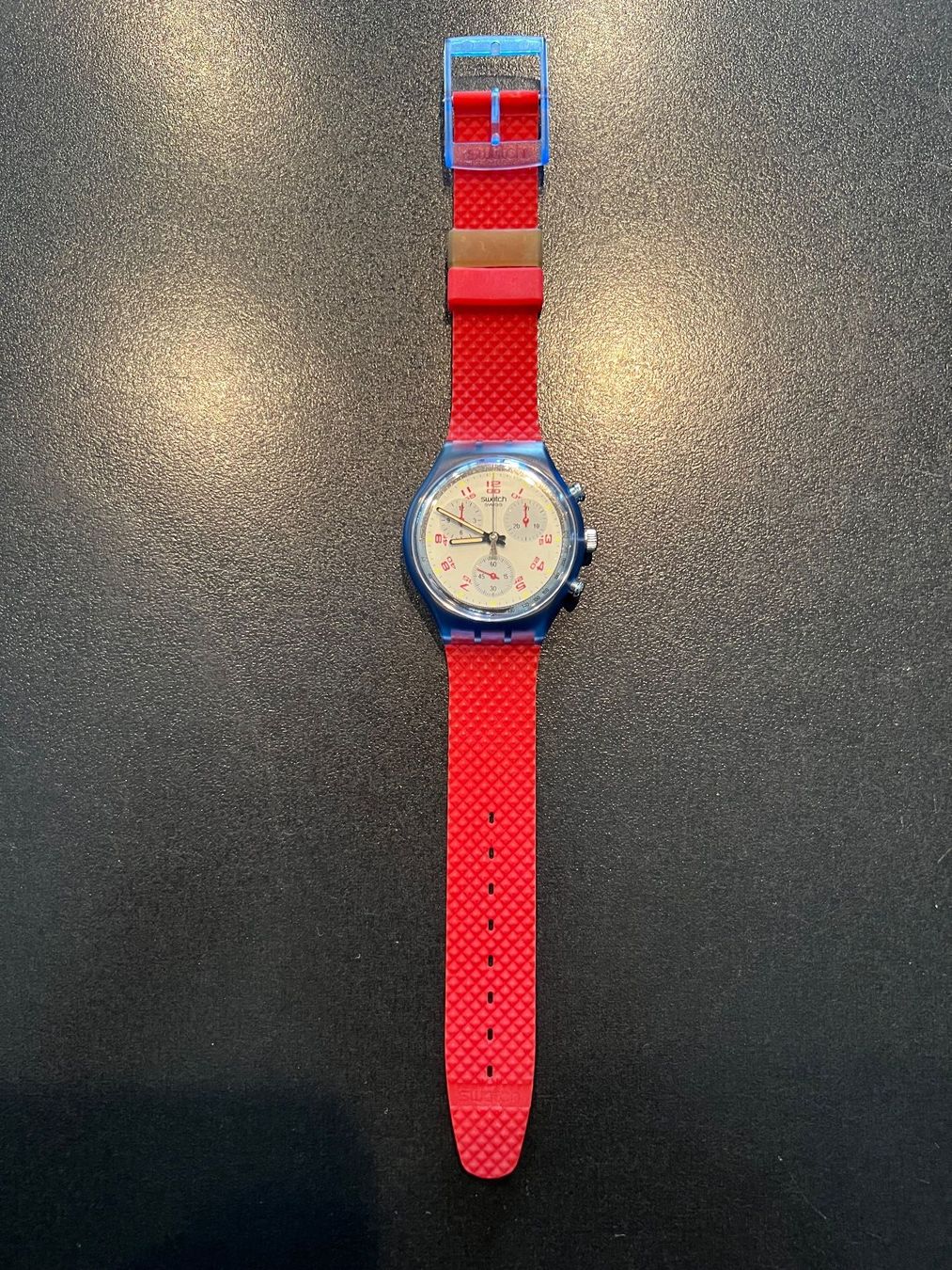 Swatch Orologi: Swatch Chrono (SCN103) JFK – Nuovo e nell'imballaggio originale da Künten venduto da Spike17 1