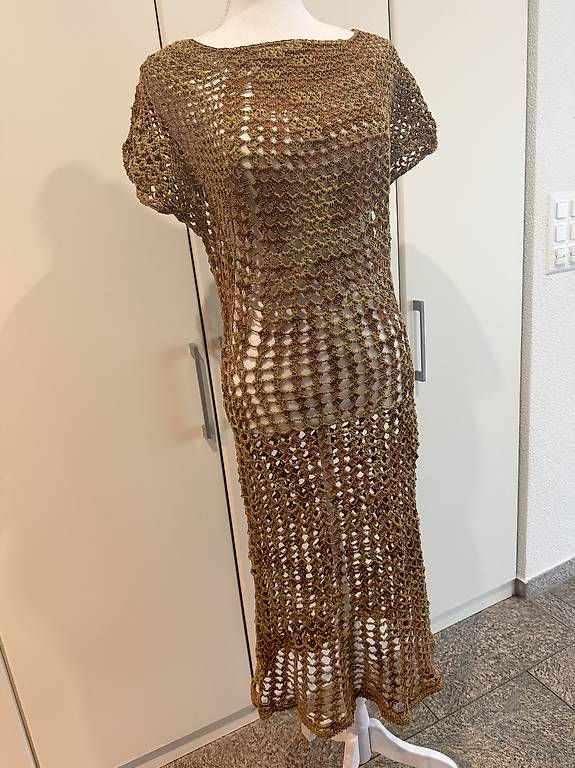 Vestiti: Handgehäkeltes Strandkleid im Boho-Stil  einzigartig – Usato da Killwangen venduto da zak_6qqg 2
