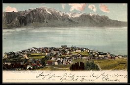 AK Montreux, Montreux et les Alpes de Savoie