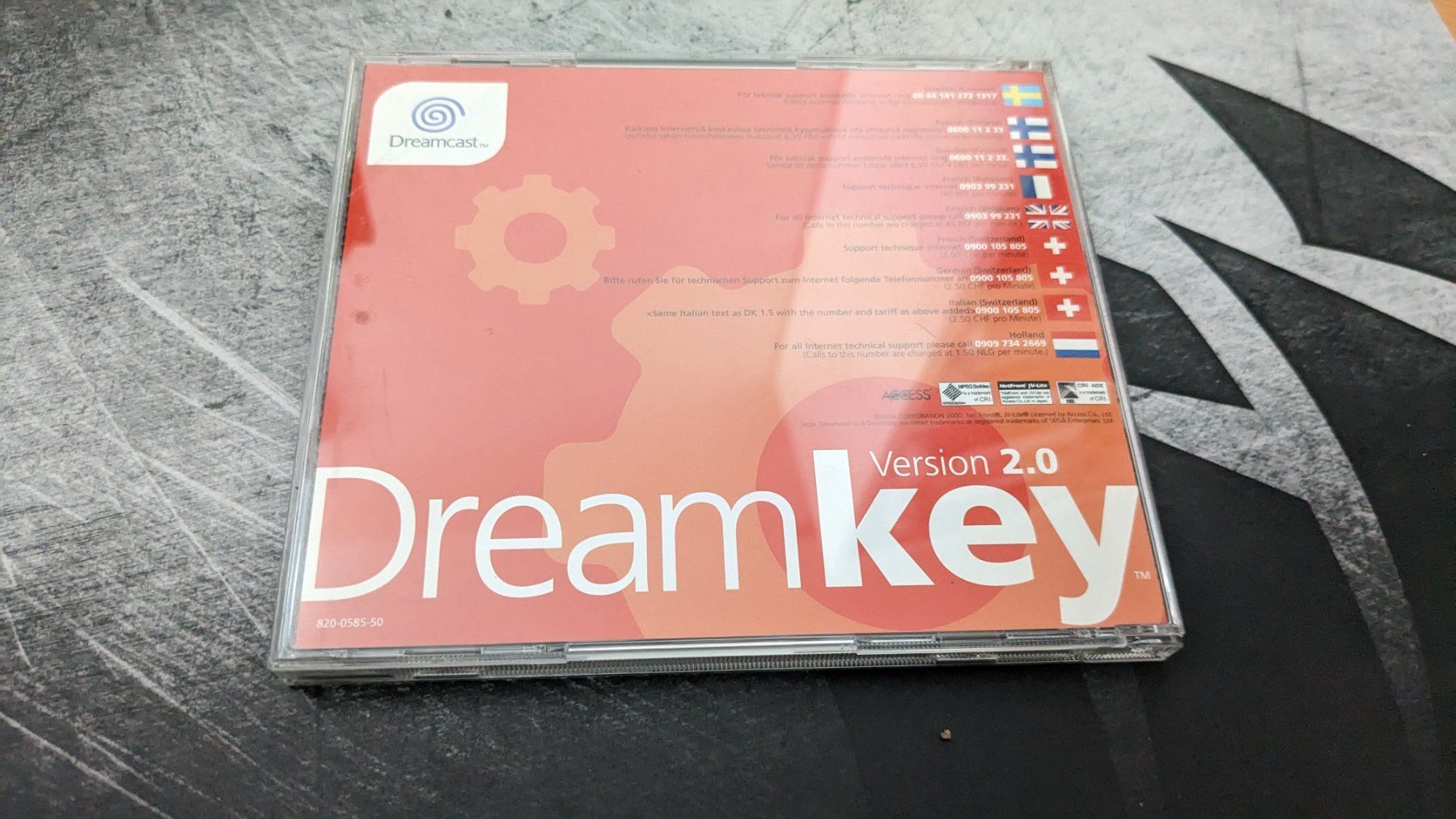 Sega Giochi: DreamKey Version 2.0  - Sega Dreamcast Spiel – Usato da Hünenberg See venduto da SpecialEditionGaming 1