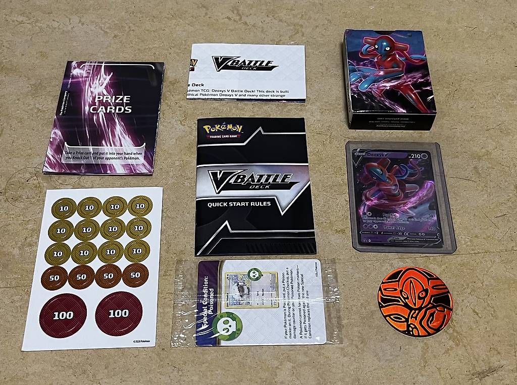 Carte collezionabili: Deoxys V-Star Battledeck – Usato da Rheinau venduto da Orcas