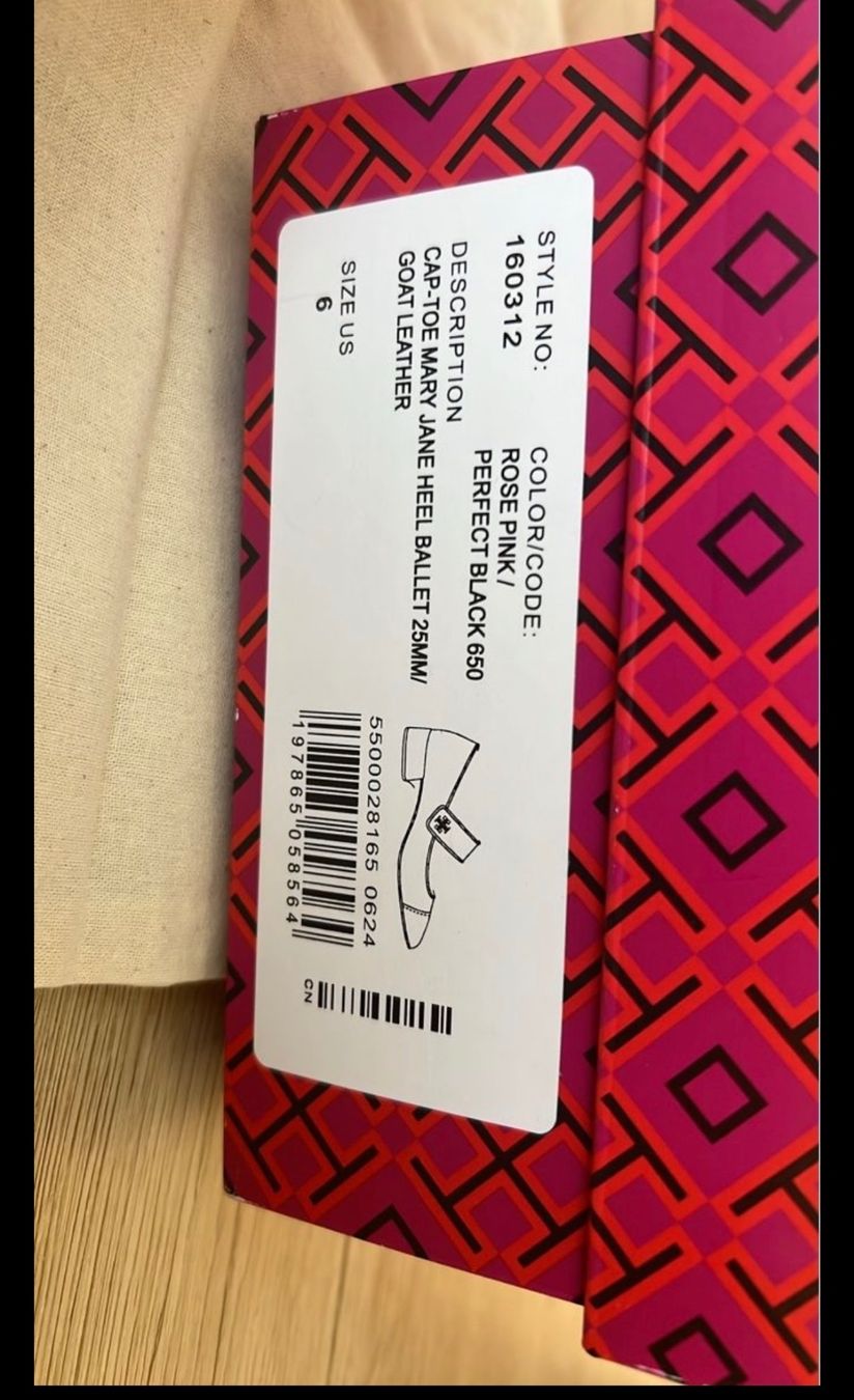 Tory Burch Scarpe da donna: Ballerines Tory Burch Mary Jane, 37, leather – Nuovo e nell'imballaggio originale da Zürich venduto da Agave_Sue 2