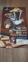 Tchibo Teig- und Fleischwolf mit Zubehör Aluguss neu