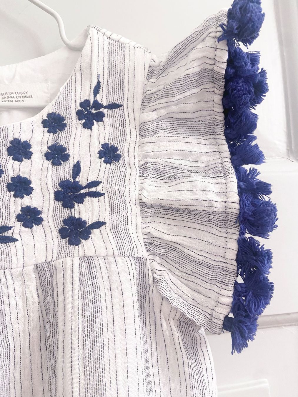 H&M Vestiti & Gonne: H&M, Kleid, 128/134, Baumwolle – Usato da Zürich venduto da Pokimoki_1 2