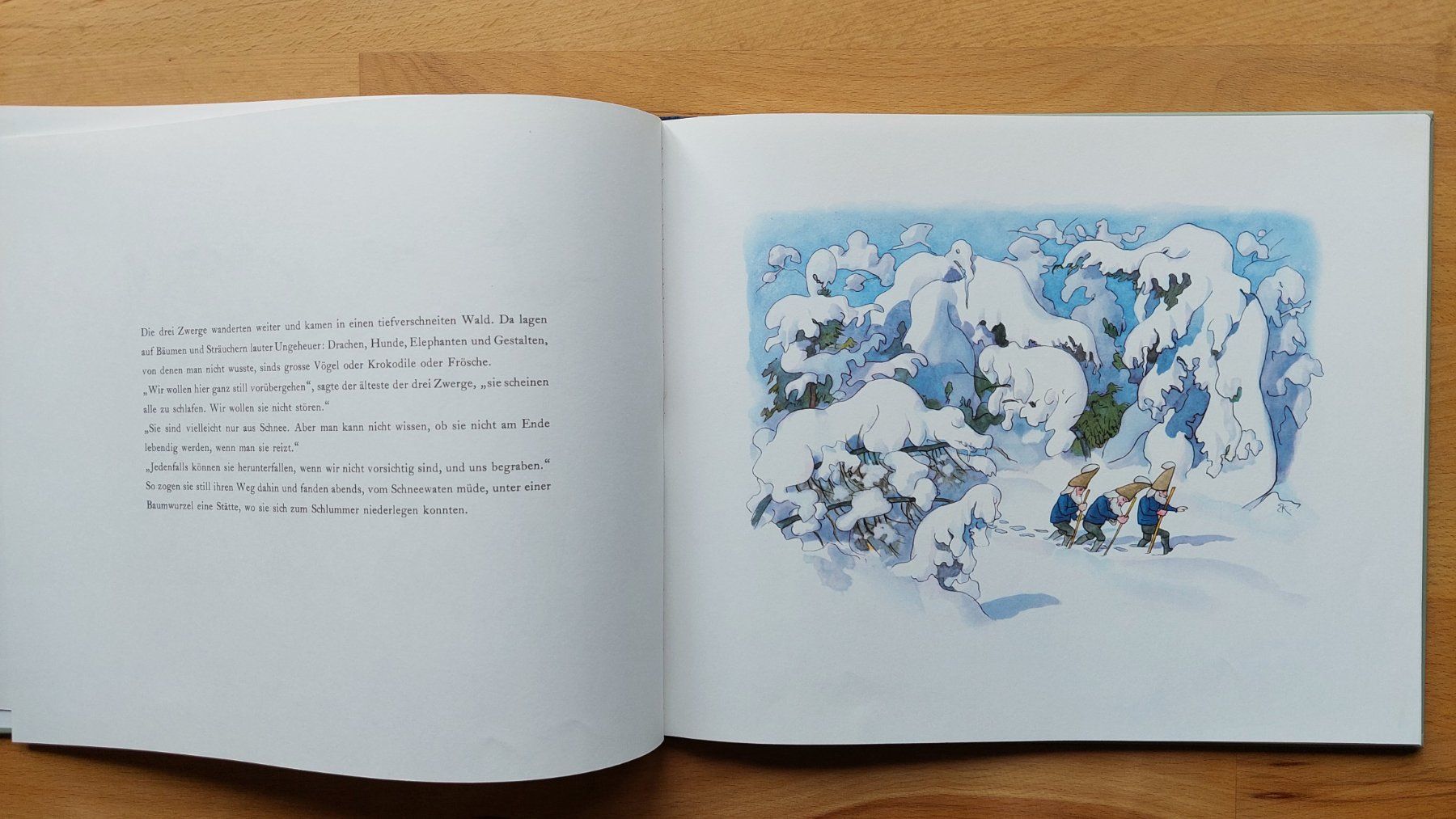 Libri: Ein Wintermärchen von Ernst Kreidolf (1983) – Usato da Obfelden venduto da Foto_Bild_Kunst_Buch 3