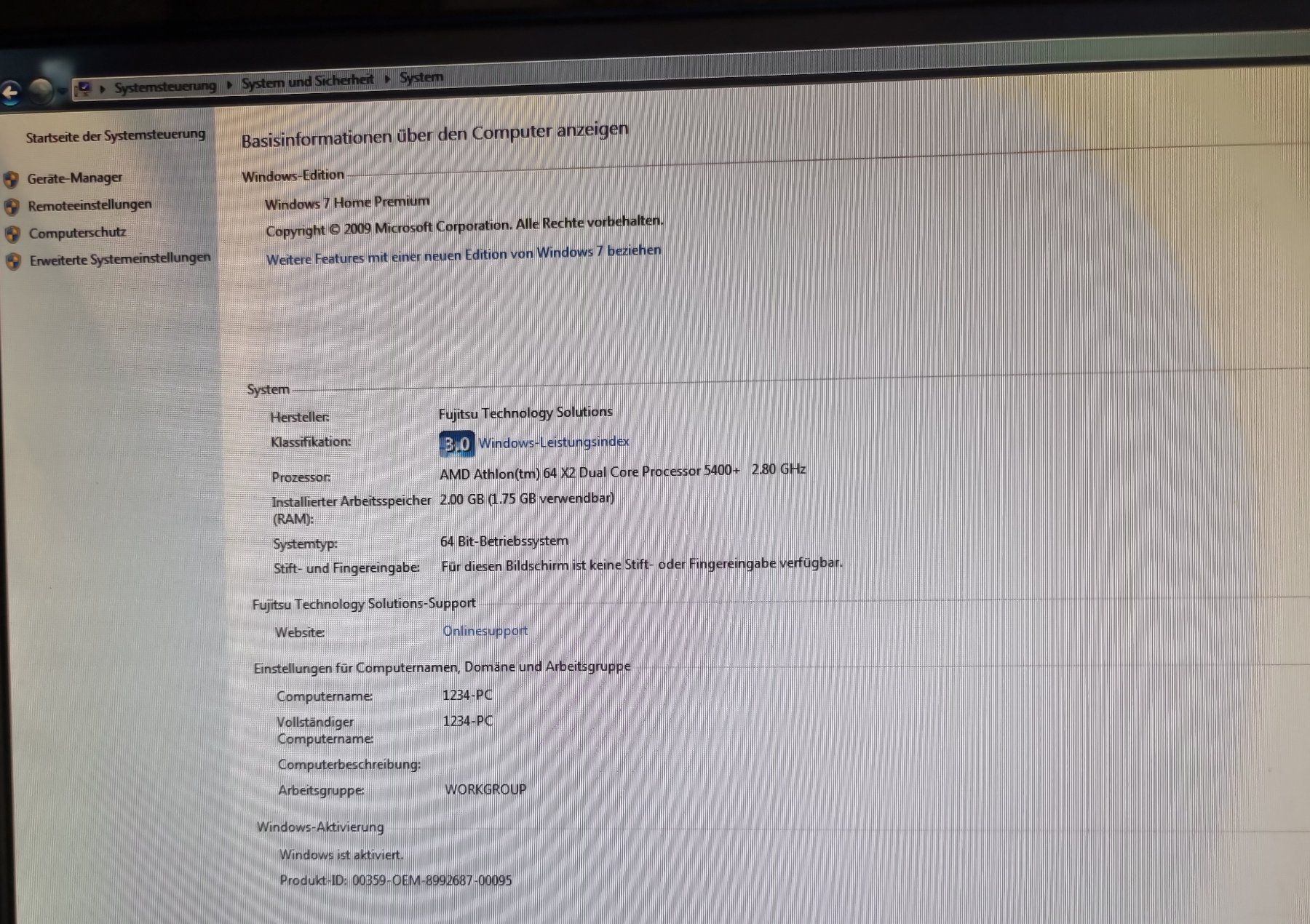 Acer PCs: COMPUTER 500GB PRO AMD ATHLON 64 X2 DUAL CORE PRO 54002.80GH – Gebraucht aus Wohlen AG von poliziotto008 3
