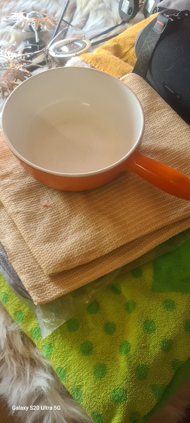 Padelle: Caquelon Fondue Pfanne – Usato da Bellerive VD venduto da Hermes5
