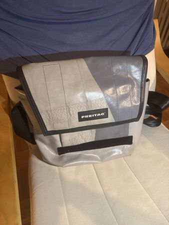 Freitag Tasche Modell F11 SALSA, Grau/Schwarz, Top Zustand!5