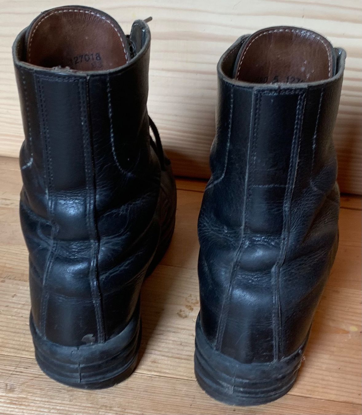 Schweizer Armee Scarpe da uomo: Kampfstiefel der CH Armee Grösse 280/5 – Usato da Goldingen venduto da Bergler012 3