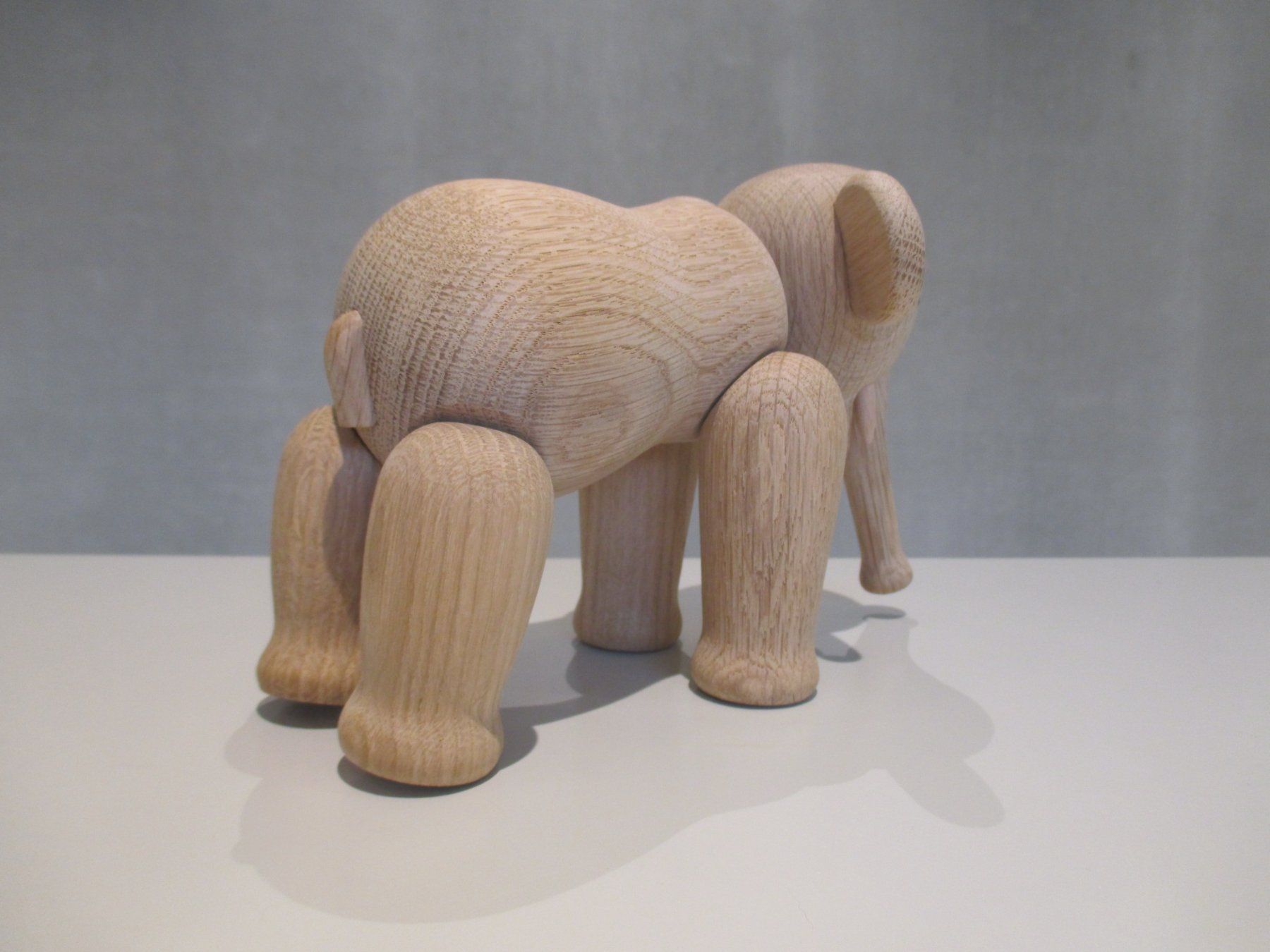 Statuette: Kay Bojesen / Holz / Elefant / Eiche / 13 cm / ORIGINAL – Nuovo e nell'imballaggio originale da Welschenrohr venduto da StarRecordsGmbH 5