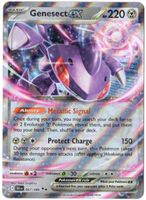 Genesect - seltene englische Pokémon Hologrammkarte