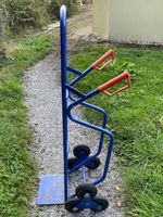 Robuste Treppensteiger-Sackkarre mit 6 Rädern