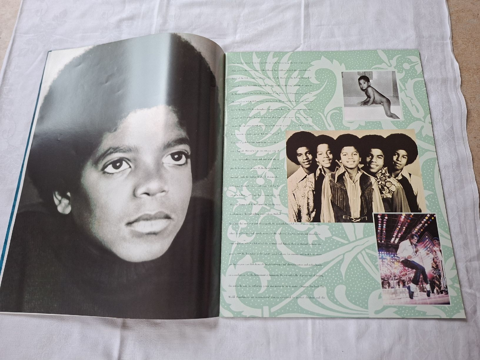 Riviste & Magazine: Michael Jackson History World Tour Programm  – Usato da Klingnau venduto da vollmond36 2