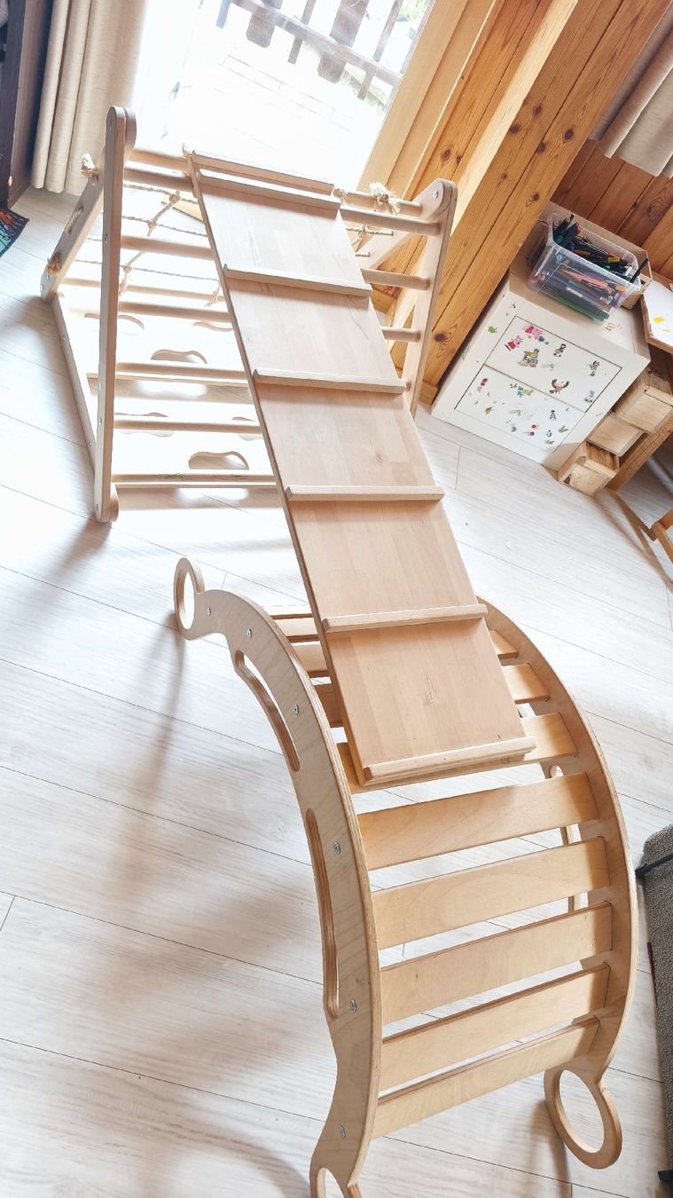Giocattoli: Montessori Klettergerüst Set – Usato da Zermatt venduto da holzz