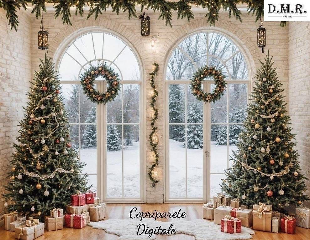 Toutes les décorations: Copriparete adesiva Natale – Neuf avec emballage d'origine à Contone par AnnaShop26