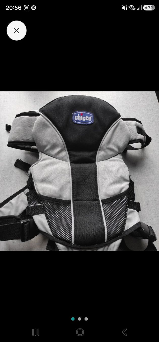 Chicco Porte-bébés ventraux & dorsaux: Babytrage Chicco – D'occasion à Rorschach par Alles_9.90