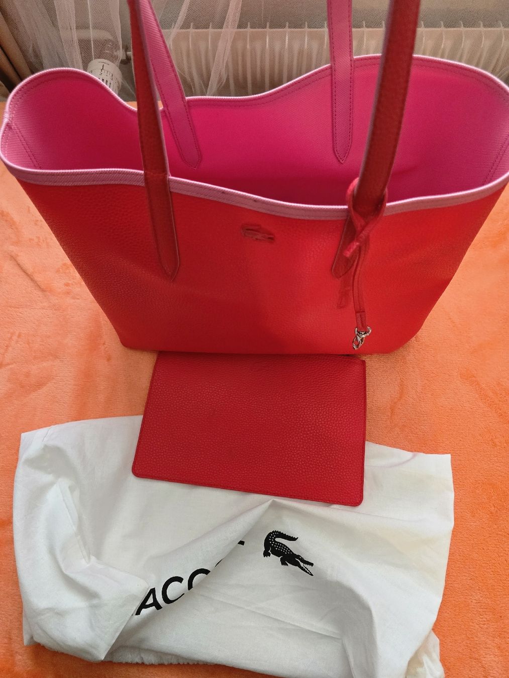 Lacoste Borse da donna: Lacoste 2 colors shoulder bag – Usato da Landquart venduto da Pinay_ako