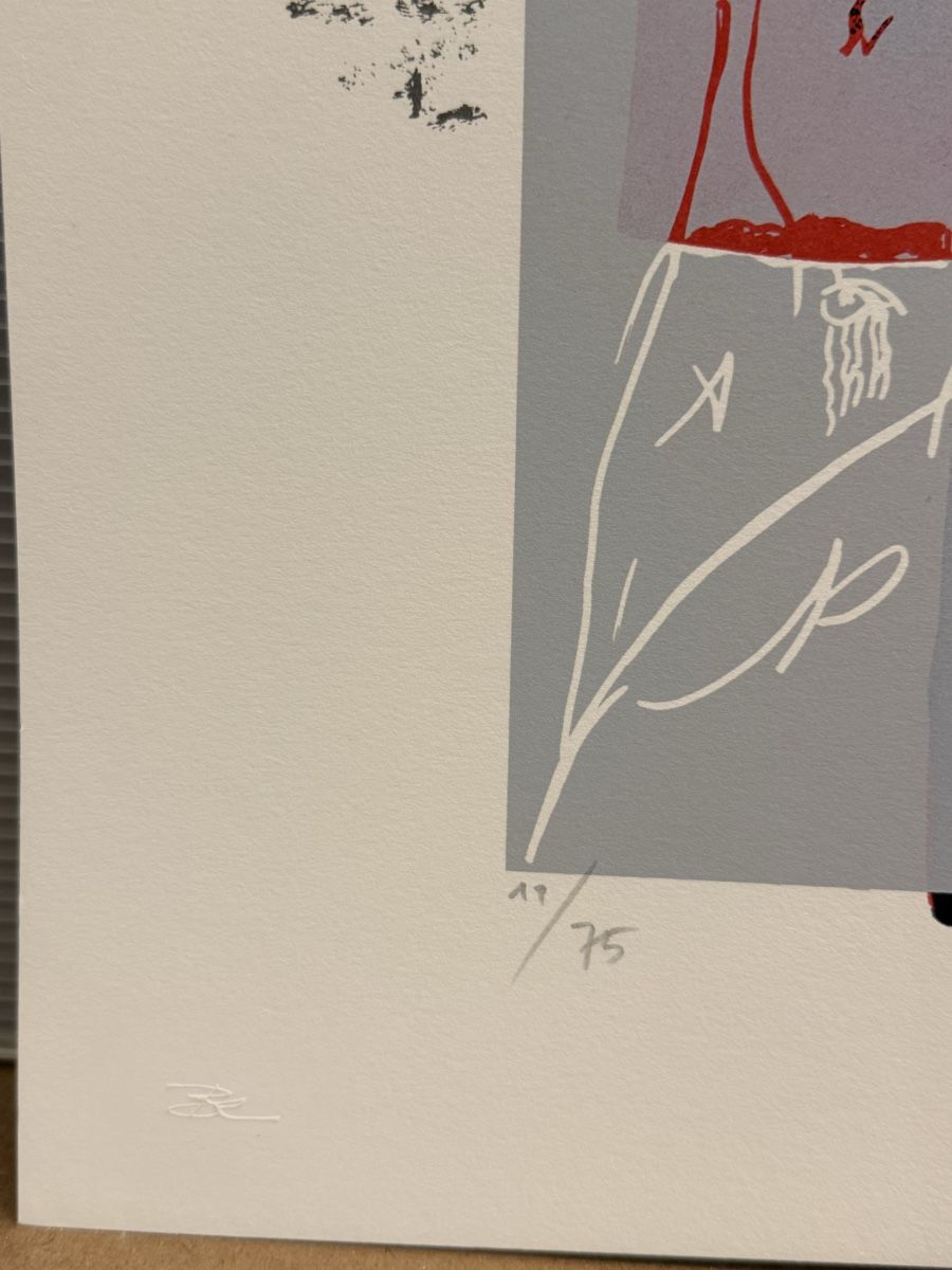 Grafica & Litografie: Seriegraphie, handsigniert – Usato da Solothurn venduto da NUVICO 3