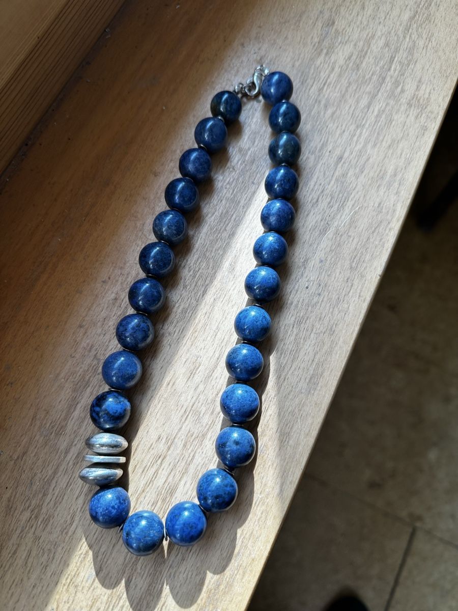 Catenine: Tolle Lapislazuli Kette – Usato da Donat venduto da troja007