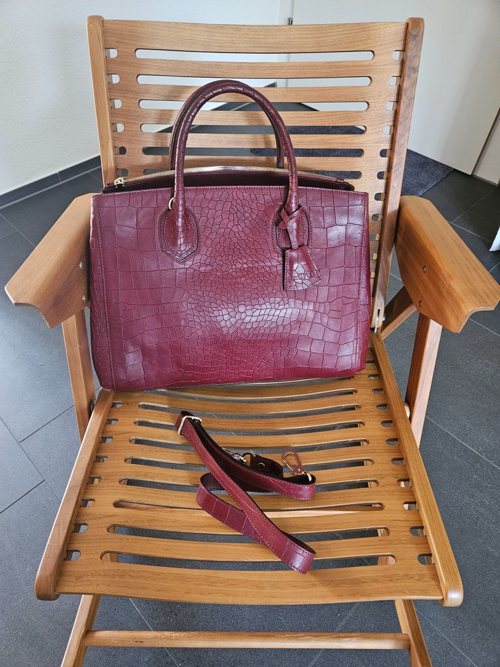 Borse da donna: Grosse Posito Tasche Leder – Usato da Zürich venduto da Kraemer-Elli