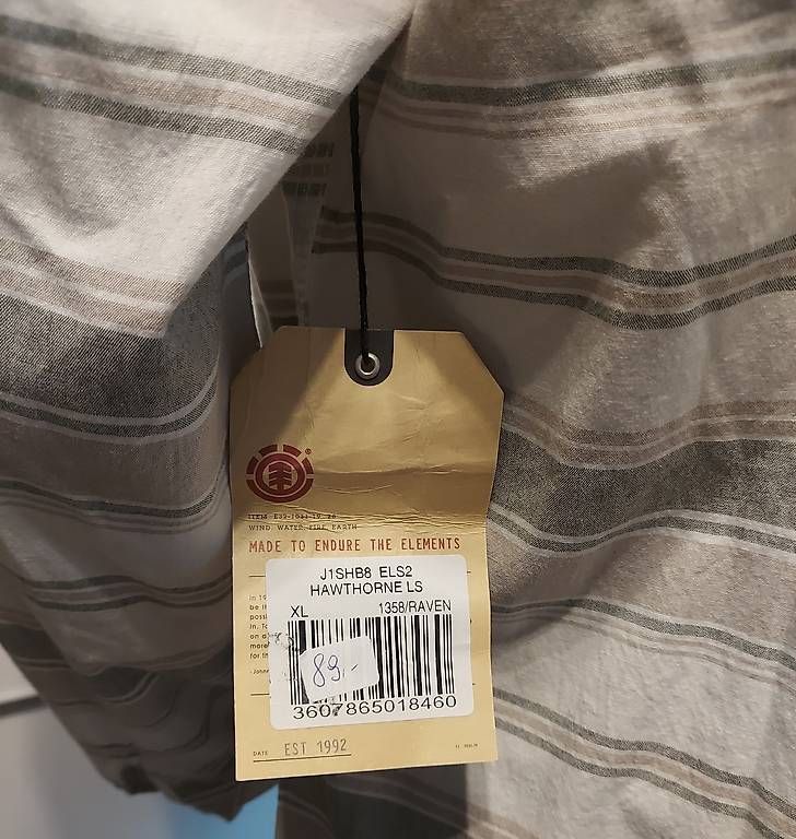 Camicie: Neues Element Herren Hemd Gr. XL – Usato da Basel venduto da Mazzo84 2