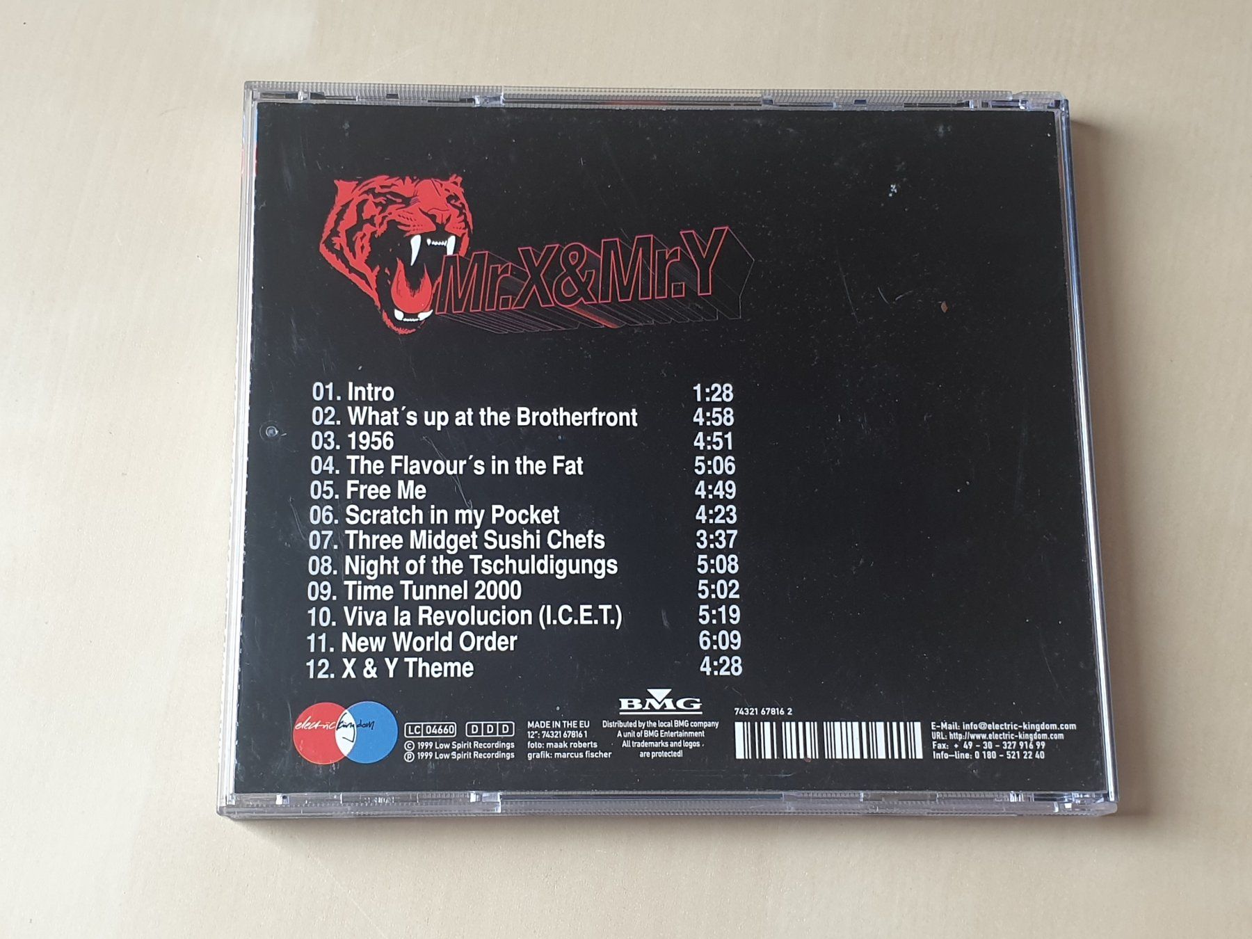 CD: Mr. X & Mr. Y New World Order – Usato da Stansstad venduto da collectorsshop 1