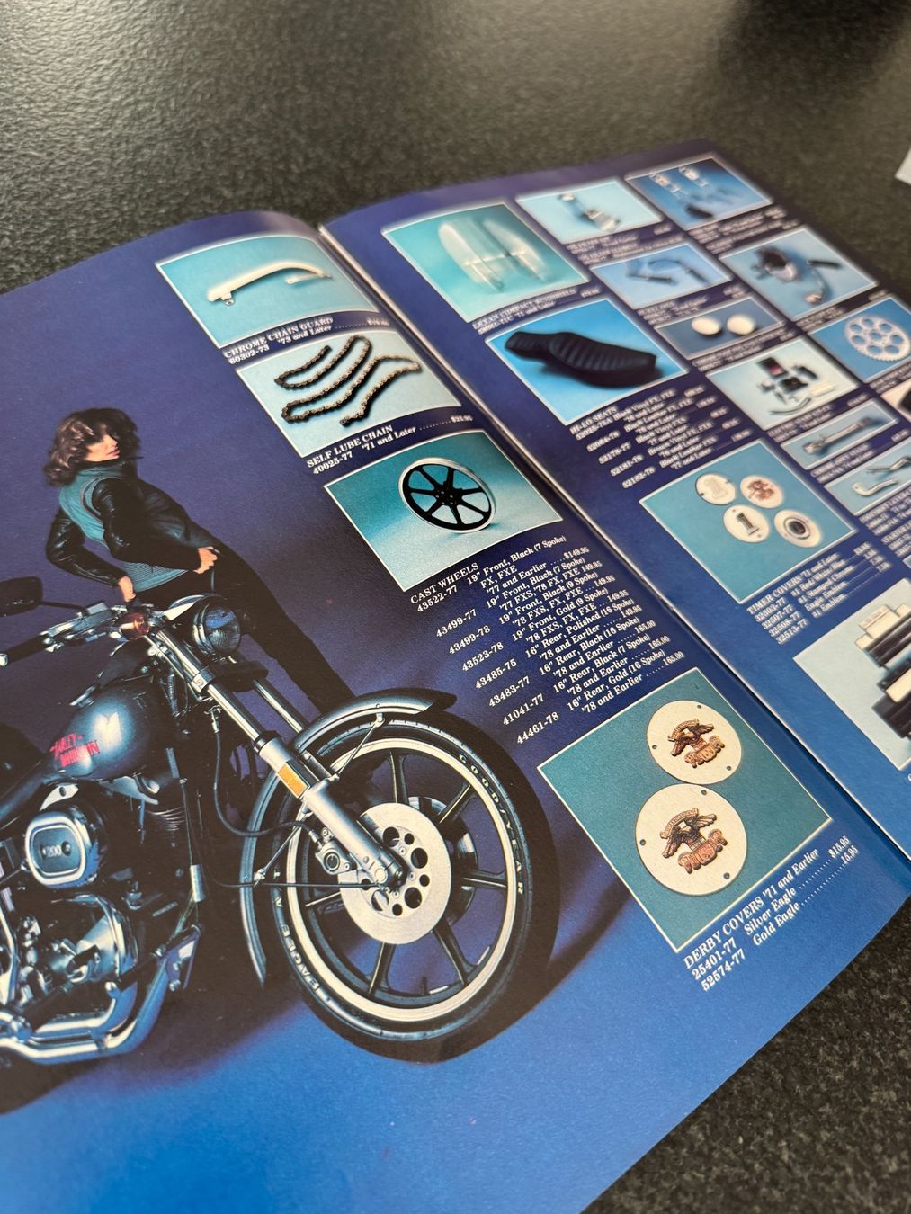 Documenti: Harley-Davidson Prospekt, Katalog von 1978 – Usato da Niederhasli venduto da Berno 2