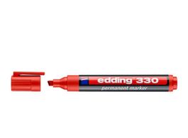 10Stk.EDDING Permanent Marker 1-5mm 330-002 rot