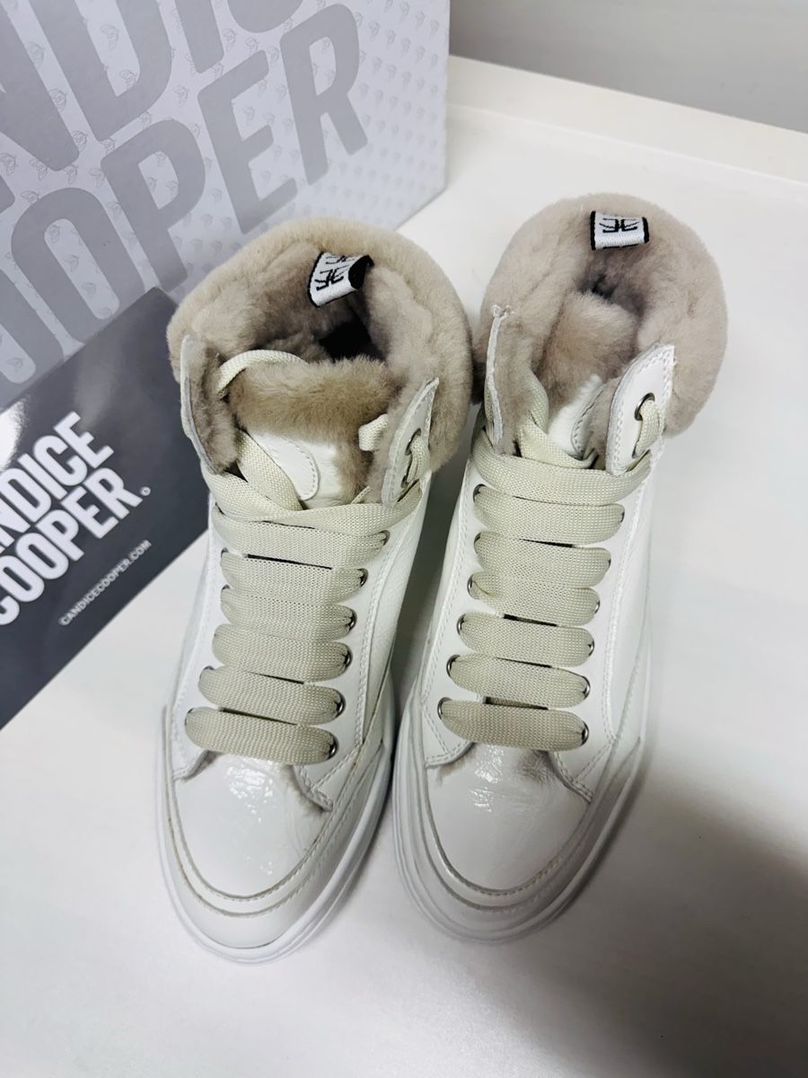Cooper Scarpe da donna: Candice Cooper, neuves, blanches, fourrées, taille 38! – Nuovo e nell'imballaggio originale da Brügg BE venduto da Goob 5