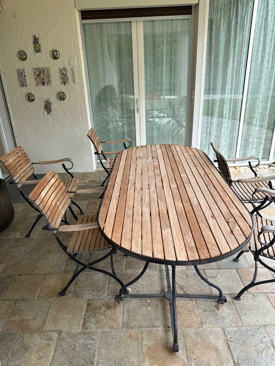Gartentisch mit 8 Stühlen Kaufen auf Ricardo