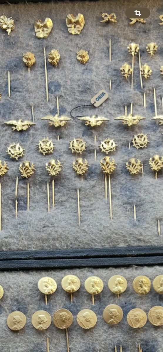 Broches & Aiguilles: Épingles à cravate or laminé – Neuf (Voir description) à Genève par dge_kh2d 1