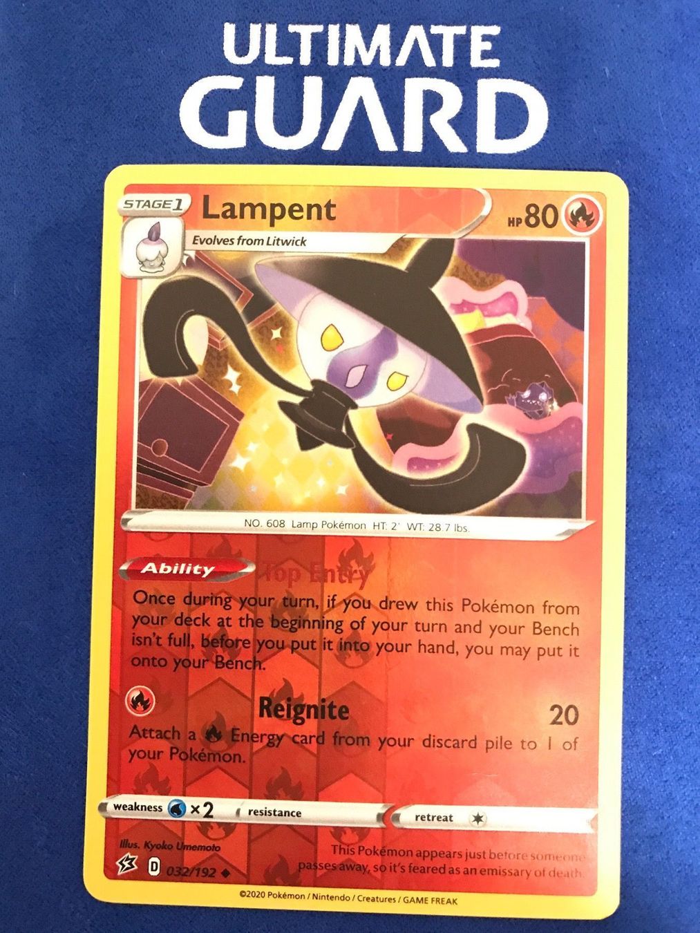 Pokémon Sammelbilder & Trading cards: Pokemon TCG - Lampent EN reverse Holo – Neu (gemäss Beschreibung) aus Lyss von DeaDiLuna