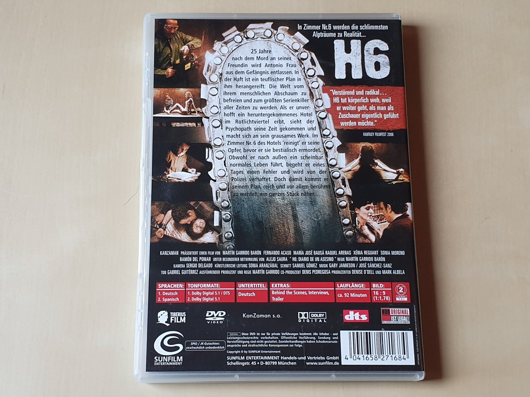 Tutti i DVDs: H6 – Usato da Stansstad venduto da collectorsshop 1