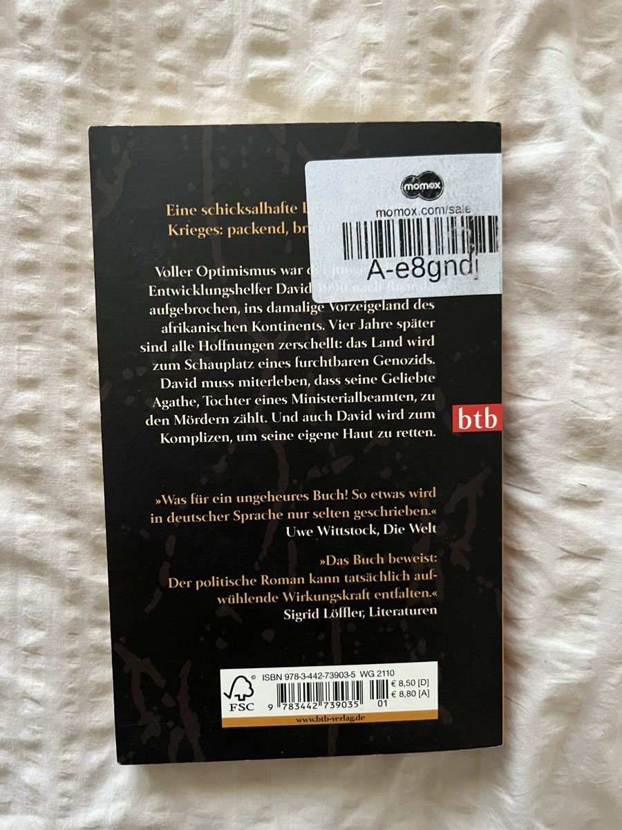 Libri: Hundert Tage - Lukas Barfuss – Usato da Egnach venduto da jan_aa 1