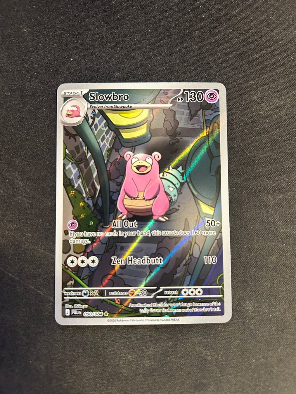 Pokémon Carte collezionabili: Slowbro 090/084 PBL EN Full Art – Nuovo (secondo la descrizione) da Wetzikon ZH venduto da Swiss_Frog