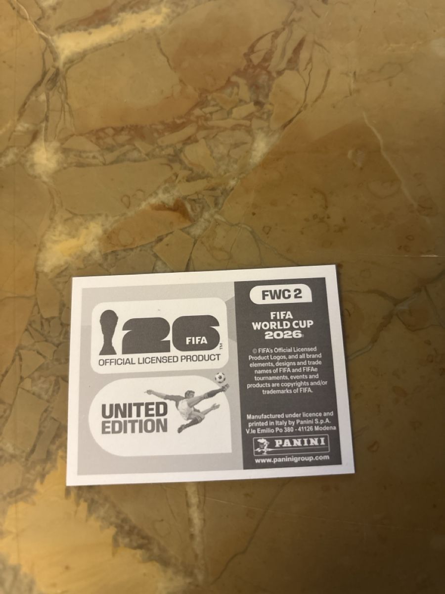 Panini Carte collezionabili: Panini Bild FWC2 – Nuovo e nell'imballaggio originale da Rechthalten venduto da Thierry_89 1