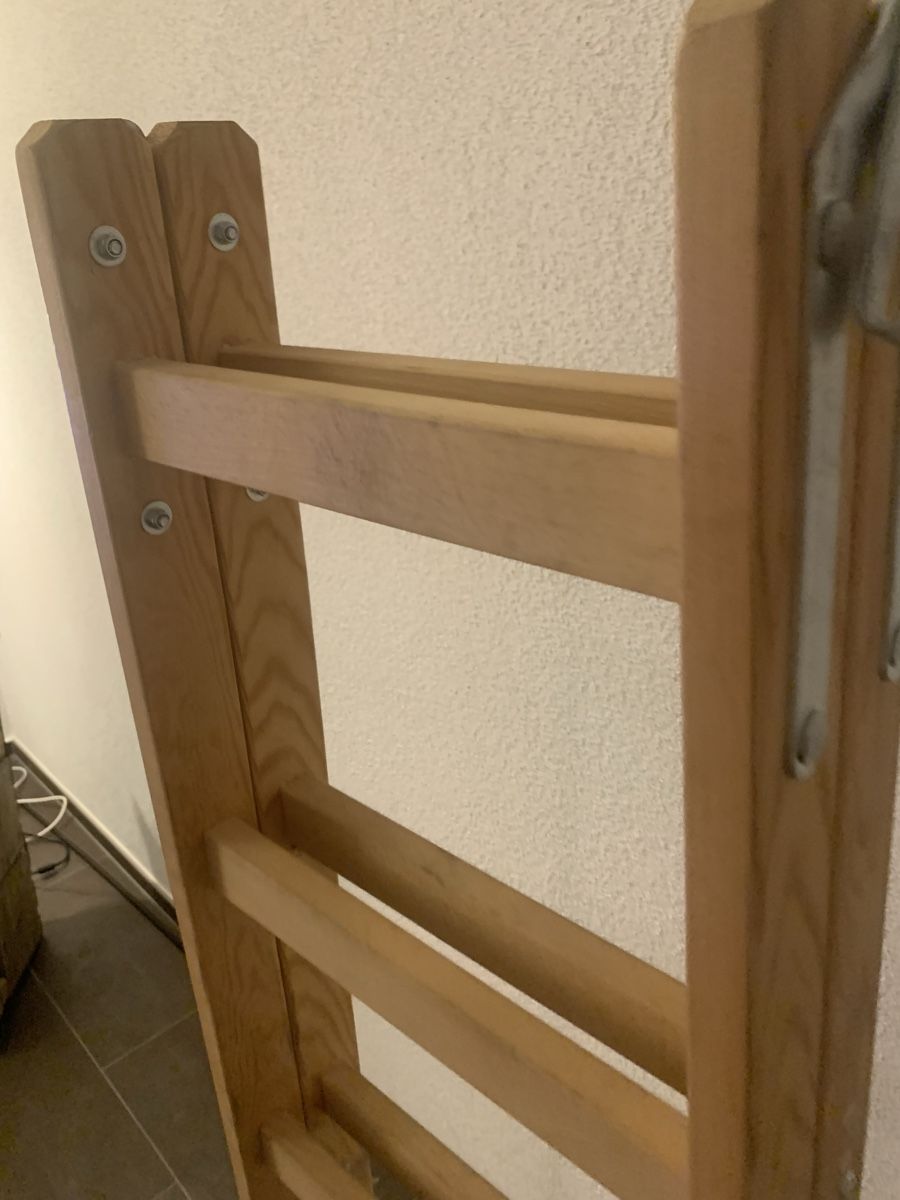 Scale: Holz Leiter mit 5 Sprossen gebraucht – Usato da Baar venduto da thats4you 1