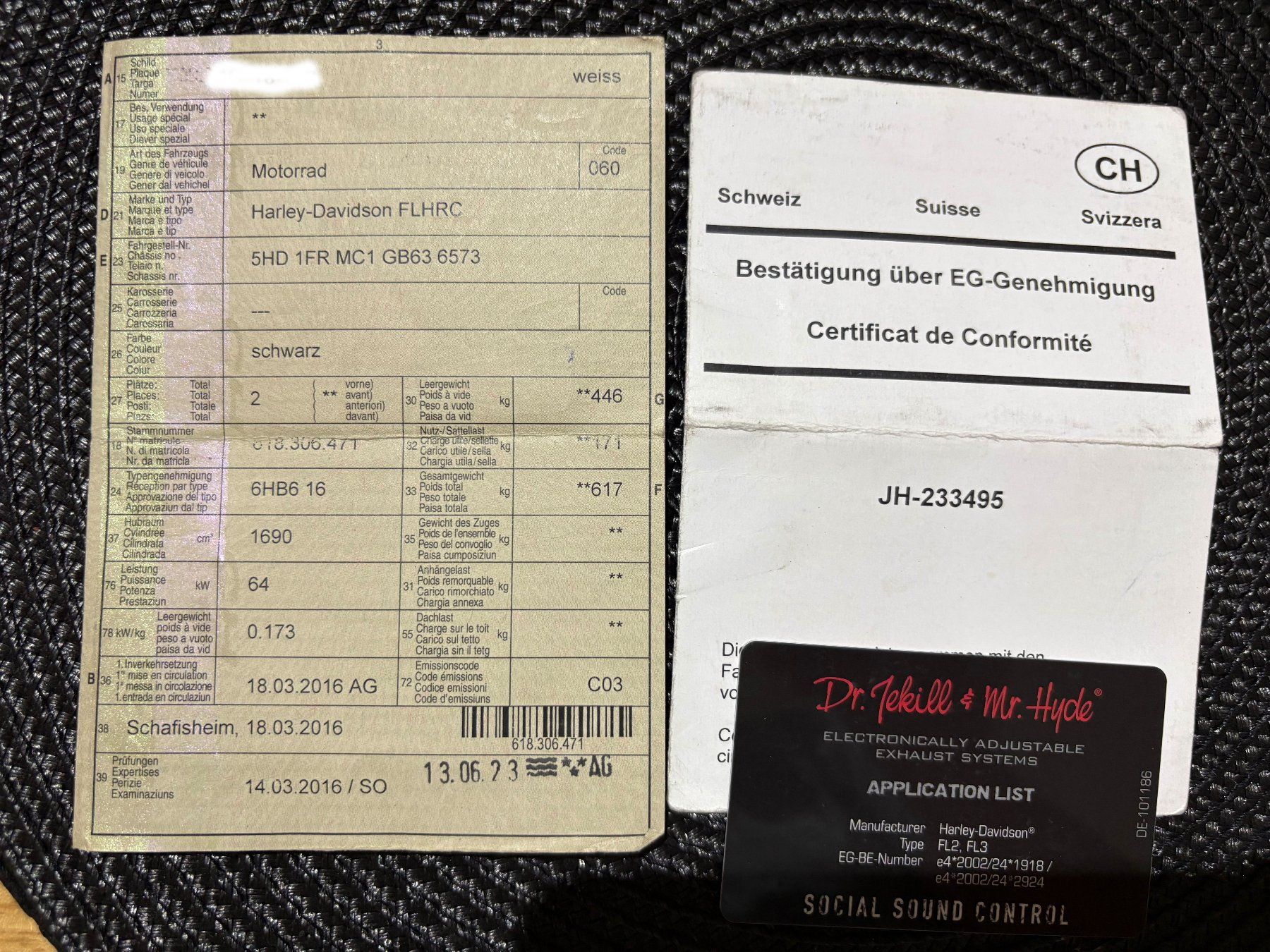 Harley-Davidson Touring: Harley Road King 103 / Jg. 2016 – Usato da Rütihof venduto da johndeer177 8