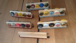 Güterwagen mit Bierdeckel
