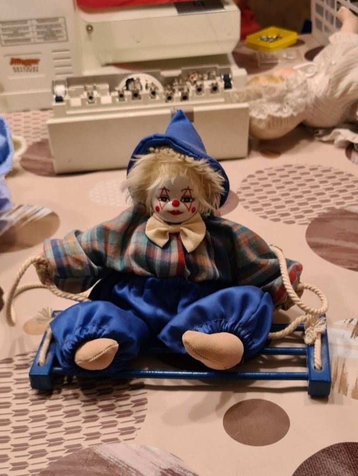 Statuette: Clown auf schauckel – Usato da Trimbach venduto da Meily2