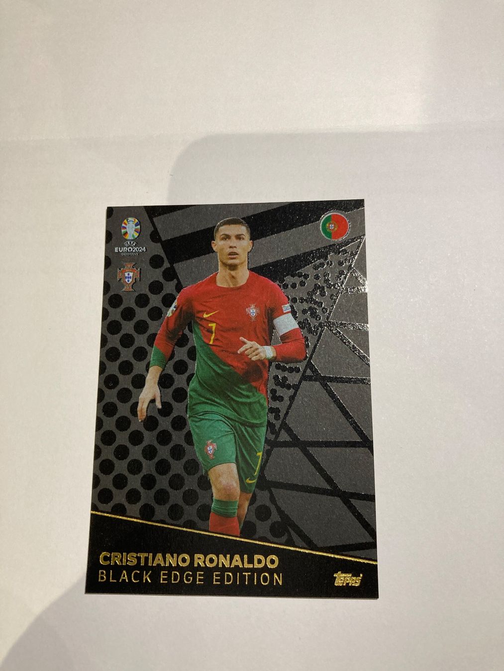 Topps Carte collezionabili: Topps Black Edge Cristiano Ronaldo – Usato da Zürich venduto da ZeboBricks 2