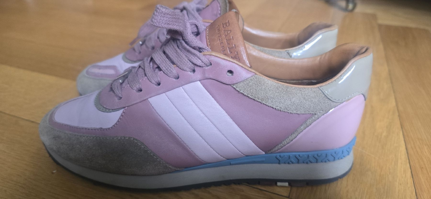 Bally Scarpe da donna: Baskets BALLY rose et beige, taille 36 - parfaites! – Usato da Lausanne venduto da acr_95wz 3