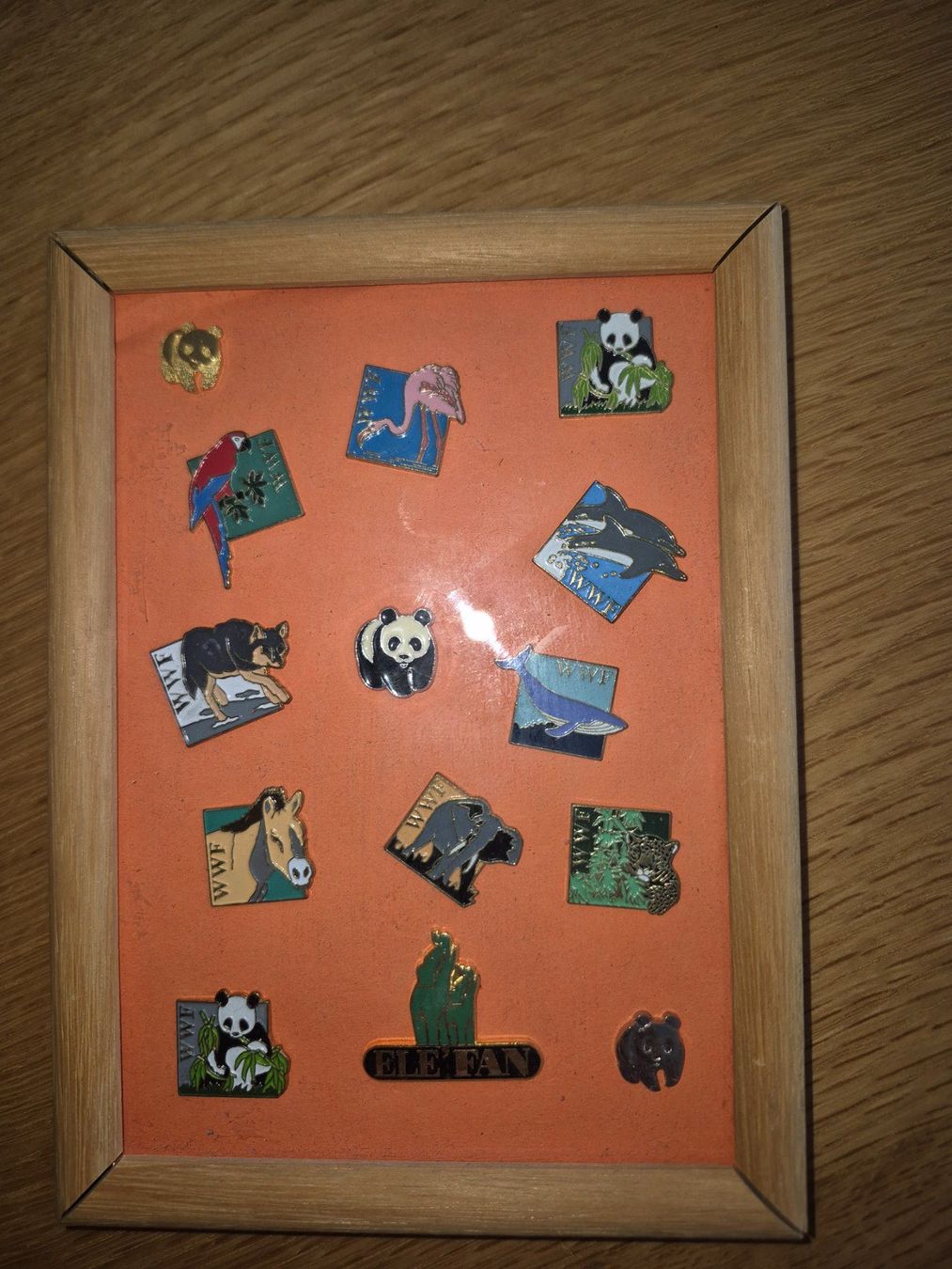 WWF Plaketten & Abzeichen: Pin Set WWF – Gebraucht aus Buttikon SZ von sefa02 1