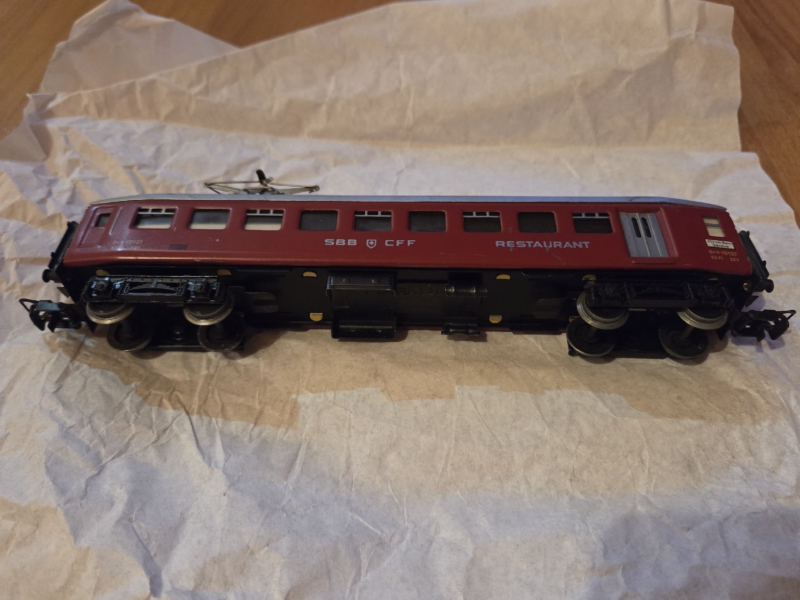 Märklin Modellini di ferrovie: Märklin 4035 Speisewagen SBB – Usato da Illhart venduto da Markus203 2