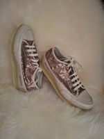 PORTOAKTION! Candice Cooper Sneakers Gr. 38,Leder/Pailletten